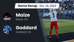 Recap: Maize  vs. Goddard  2023