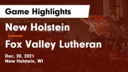New Holstein  vs Fox Valley Lutheran  Game Highlights - Dec. 20, 2021