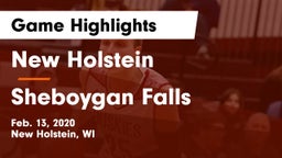 New Holstein  vs Sheboygan Falls  Game Highlights - Feb. 13, 2020