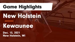 New Holstein  vs Kewaunee  Game Highlights - Dec. 13, 2021