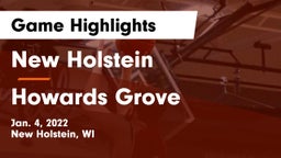 New Holstein  vs Howards Grove  Game Highlights - Jan. 4, 2022