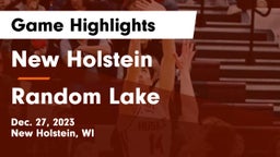 New Holstein  vs Random Lake  Game Highlights - Dec. 27, 2023
