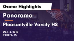 Panorama  vs Pleasantville Varsity HS Game Highlights - Dec. 4, 2018