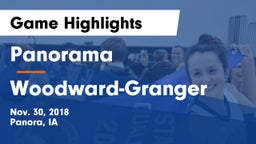 Panorama  vs Woodward-Granger  Game Highlights - Nov. 30, 2018