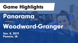Panorama  vs Woodward-Granger  Game Highlights - Jan. 8, 2019