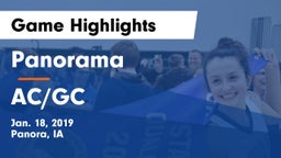 Panorama  vs AC/GC  Game Highlights - Jan. 18, 2019