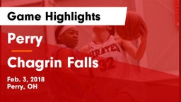 Perry  vs Chagrin Falls  Game Highlights - Feb. 3, 2018