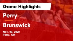 Perry  vs Brunswick  Game Highlights - Nov. 28, 2020