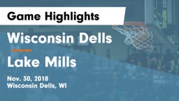 Wisconsin Dells  vs Lake Mills  Game Highlights - Nov. 30, 2018