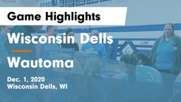 Wisconsin Dells  vs Wautoma  Game Highlights - Dec. 1, 2020