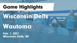 Wisconsin Dells  vs Wautoma  Game Highlights - Feb. 1, 2021