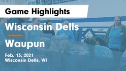 Wisconsin Dells  vs Waupun  Game Highlights - Feb. 13, 2021