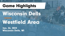 Wisconsin Dells  vs Westfield Area  Game Highlights - Jan. 26, 2024