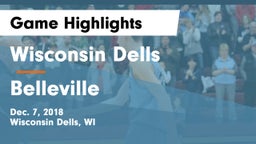 Wisconsin Dells  vs Belleville  Game Highlights - Dec. 7, 2018
