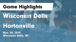 Wisconsin Dells  vs Hortonville  Game Highlights - Nov. 30, 2019