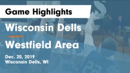 Wisconsin Dells  vs Westfield Area  Game Highlights - Dec. 20, 2019