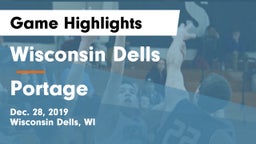 Wisconsin Dells  vs Portage  Game Highlights - Dec. 28, 2019