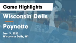 Wisconsin Dells  vs Poynette  Game Highlights - Jan. 3, 2020