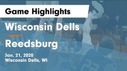 Wisconsin Dells  vs Reedsburg Game Highlights - Jan. 21, 2020
