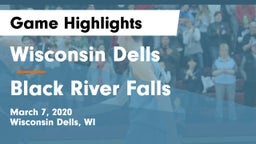Wisconsin Dells  vs Black River Falls  Game Highlights - March 7, 2020