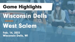 Wisconsin Dells  vs West Salem  Game Highlights - Feb. 14, 2023