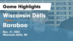 Wisconsin Dells  vs Baraboo  Game Highlights - Nov. 21, 2023
