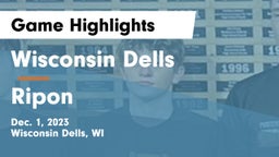Wisconsin Dells  vs Ripon  Game Highlights - Dec. 1, 2023