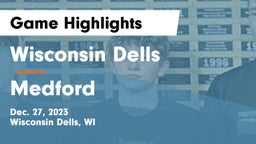 Wisconsin Dells  vs Medford  Game Highlights - Dec. 27, 2023