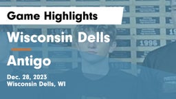 Wisconsin Dells  vs Antigo  Game Highlights - Dec. 28, 2023