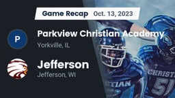 Recap: Parkview Christian Academy  vs. Jefferson  2023