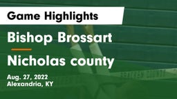 Bishop Brossart  vs Nicholas county   Game Highlights - Aug. 27, 2022