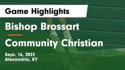 Bishop Brossart  vs Community Christian  Game Highlights - Sept. 16, 2022