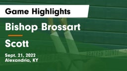 Bishop Brossart  vs Scott  Game Highlights - Sept. 21, 2022