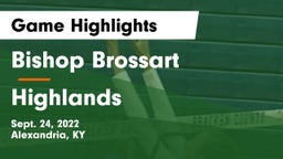 Bishop Brossart  vs Highlands  Game Highlights - Sept. 24, 2022