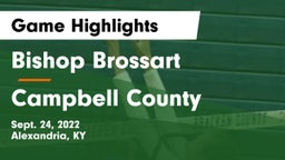 Bishop Brossart  vs Campbell County  Game Highlights - Sept. 24, 2022
