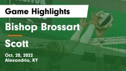 Bishop Brossart  vs Scott  Game Highlights - Oct. 20, 2022