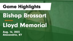 Bishop Brossart  vs Lloyd Memorial  Game Highlights - Aug. 16, 2023