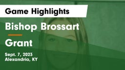 Bishop Brossart  vs Grant  Game Highlights - Sept. 7, 2023