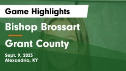 Bishop Brossart  vs Grant County Game Highlights - Sept. 9, 2023