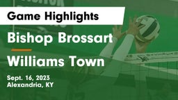 Bishop Brossart  vs Williams Town Game Highlights - Sept. 16, 2023