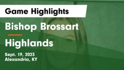 Bishop Brossart  vs Highlands Game Highlights - Sept. 19, 2023
