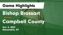 Bishop Brossart  vs Campbell County  Game Highlights - Oct. 5, 2023