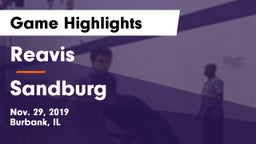 Reavis  vs Sandburg  Game Highlights - Nov. 29, 2019
