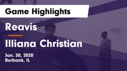 Reavis  vs Illiana Christian   Game Highlights - Jan. 30, 2020