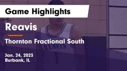 Reavis  vs Thornton Fractional South  Game Highlights - Jan. 24, 2023