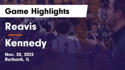 Reavis  vs Kennedy Game Highlights - Nov. 20, 2023