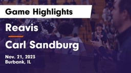 Reavis  vs Carl Sandburg  Game Highlights - Nov. 21, 2023