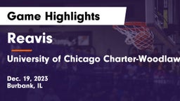 Reavis  vs University of Chicago Charter-Woodlawn Game Highlights - Dec. 19, 2023