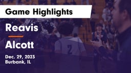 Reavis  vs Alcott Game Highlights - Dec. 29, 2023