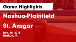 Nashua-Plainfield  vs St. Ansgar  Game Highlights - Dec. 10, 2018